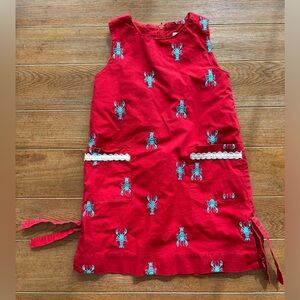 Lilly Pulitzer lobster dress, size 4